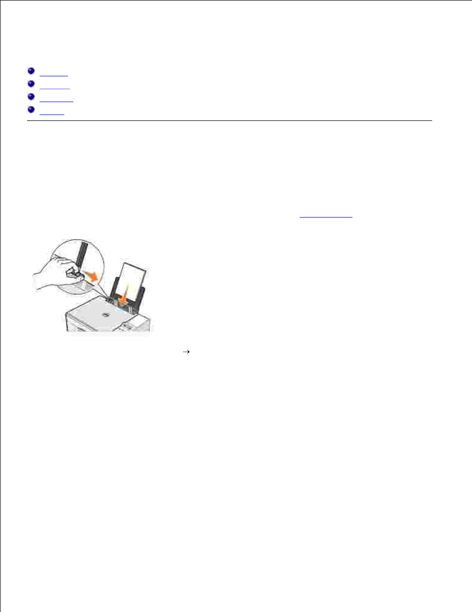 Using the printer, Printing, Printing a document | Dell 924 All-in-One Photo Printer User Manual | Page 14 / 65
