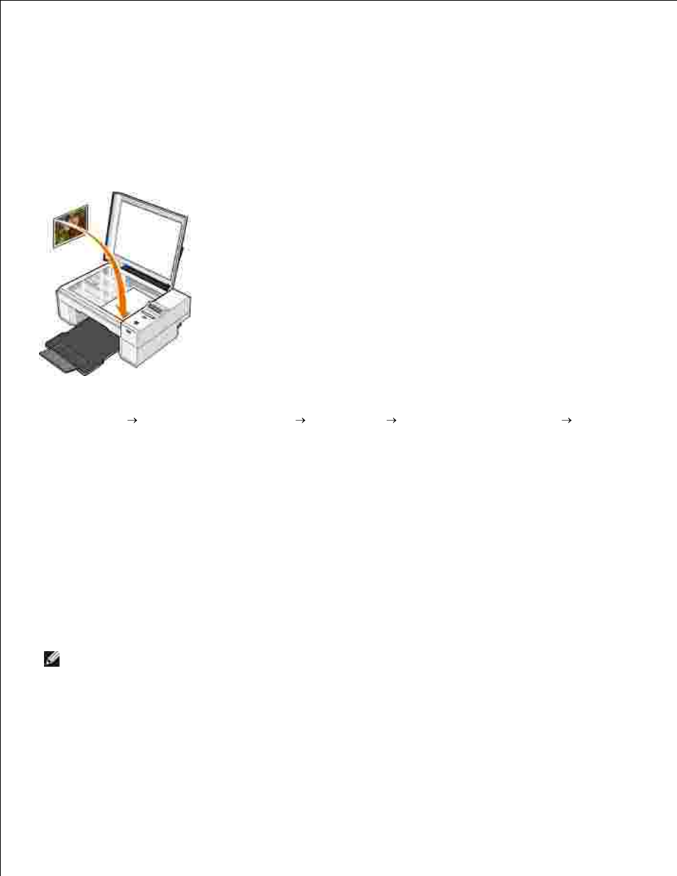 E-mailing a scanned image or document, Enlarging or reducing images or documents | Dell 924 All-in-One Photo Printer User Manual | Page 27 / 65