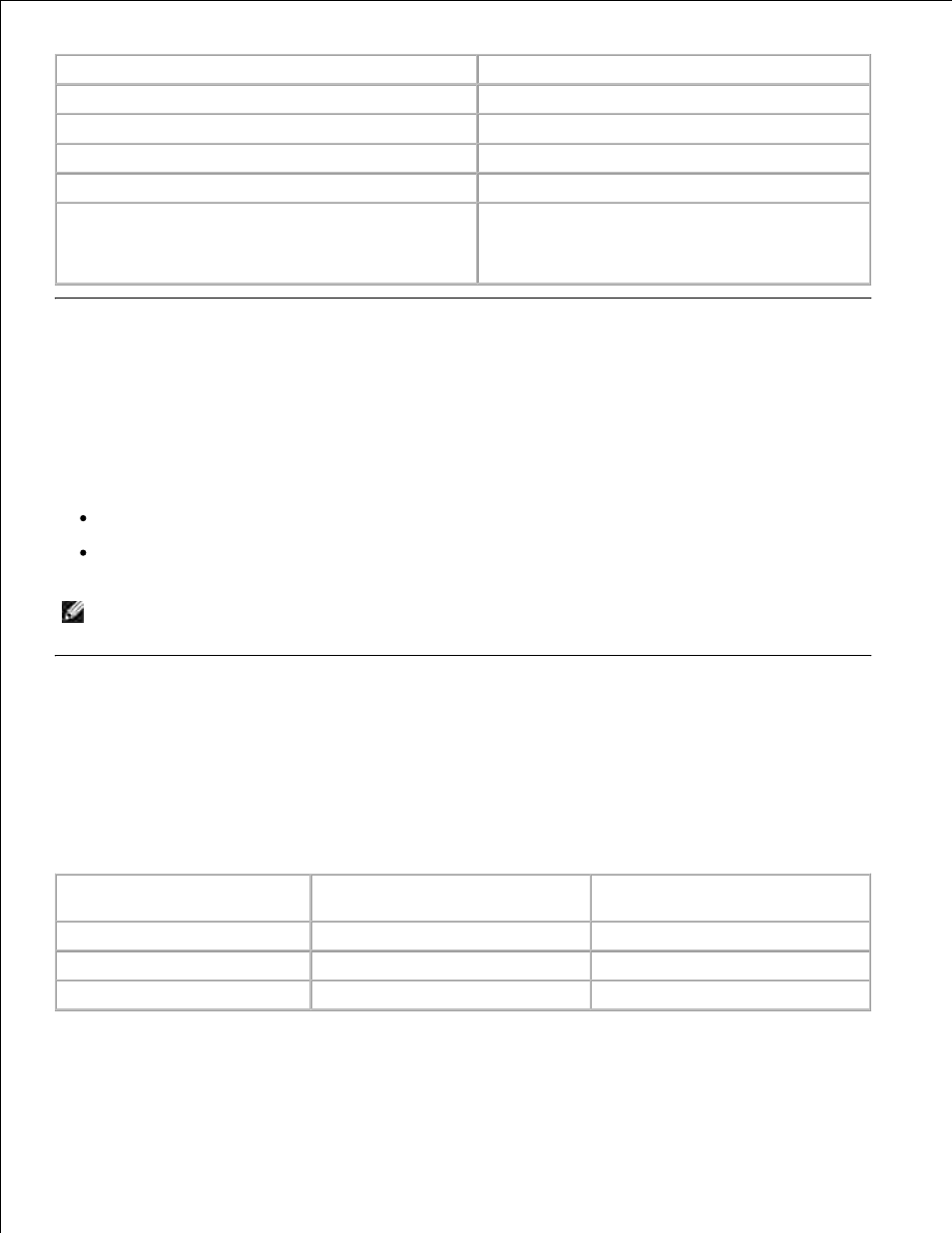 Fax mode capabilities, Print and scan mode capabilities, Black and white | Color | Dell 924 All-in-One Photo Printer User Manual | Page 51 / 65
