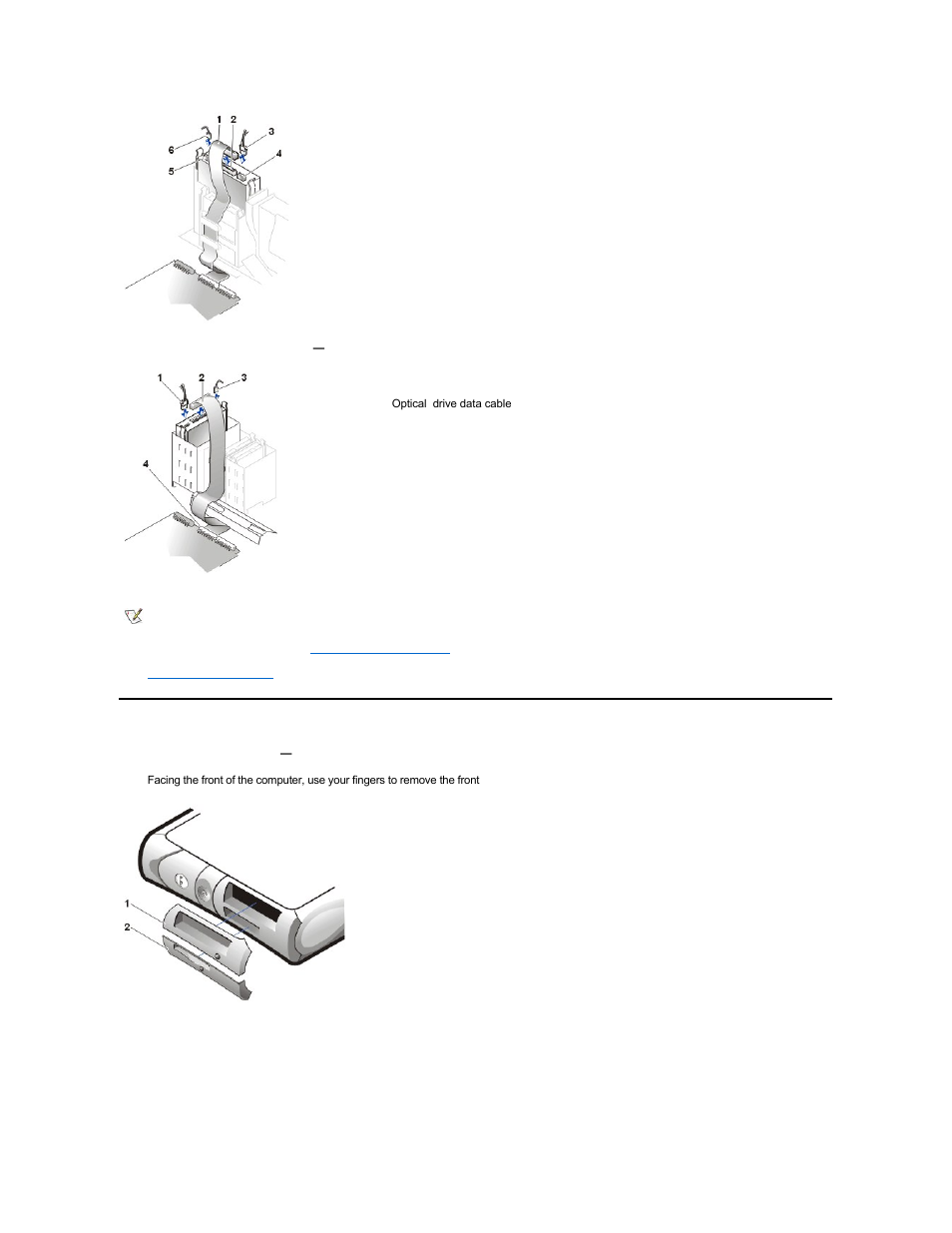Attaching cables | Dell OptiPlex GX150 User Manual | Page 141 / 154