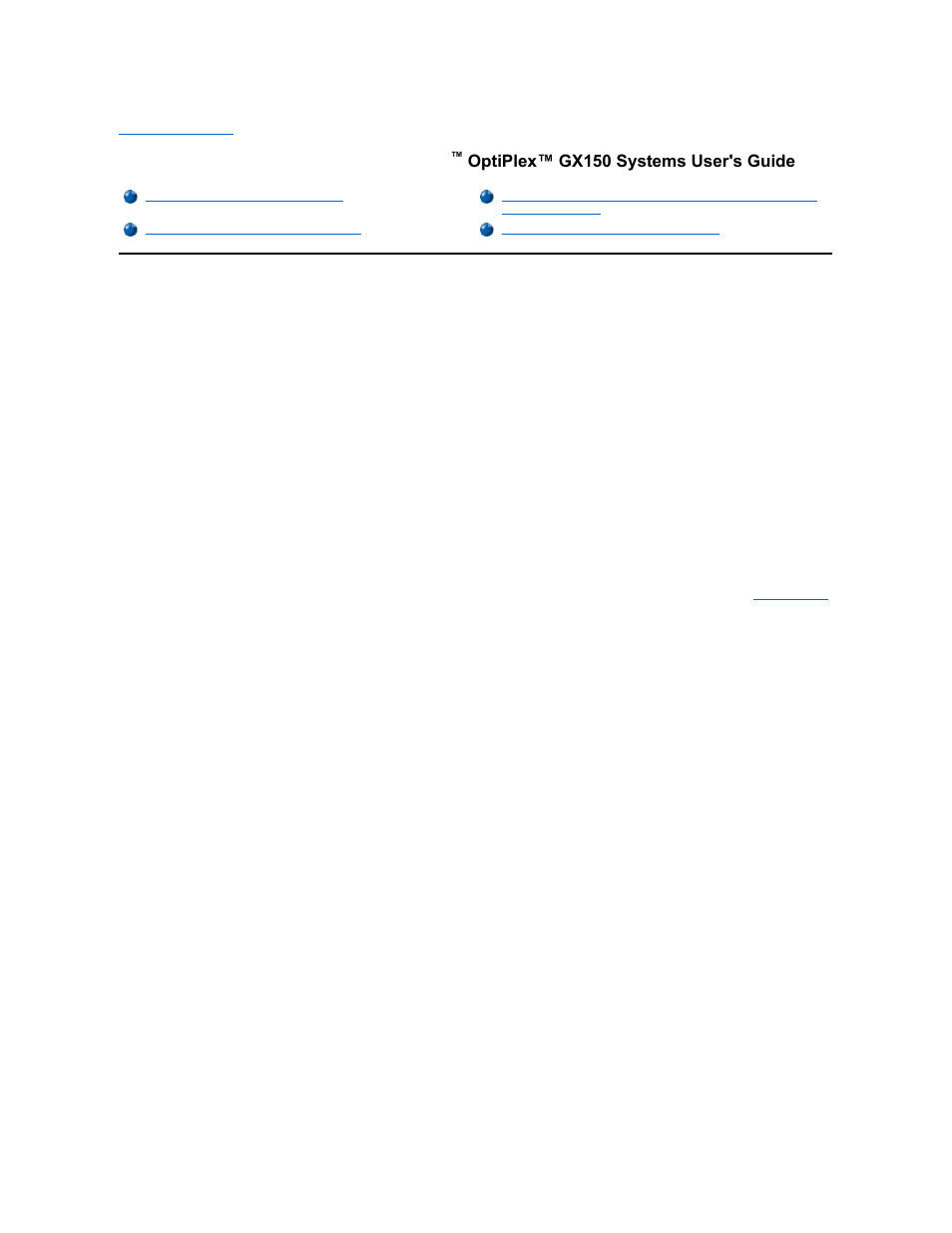 Limited warranty and return policy: dell, Optiplex™ gx150 systems user's guide | Dell OptiPlex GX150 User Manual | Page 144 / 154