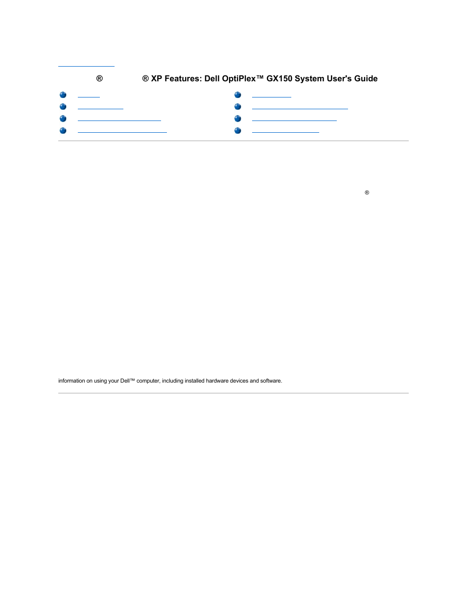 Dell OptiPlex GX150 User Manual | Page 148 / 154