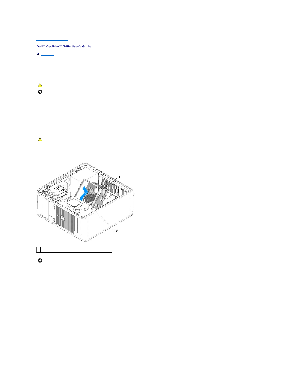 Processor, Removing the processor | Dell OptiPlex 745c (Early 2007) User Manual | Page 57 / 120