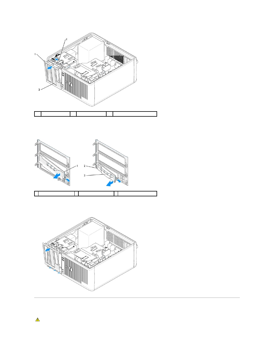 Floppy drive | Dell OptiPlex 745c (Early 2007) User Manual | Page 66 / 120