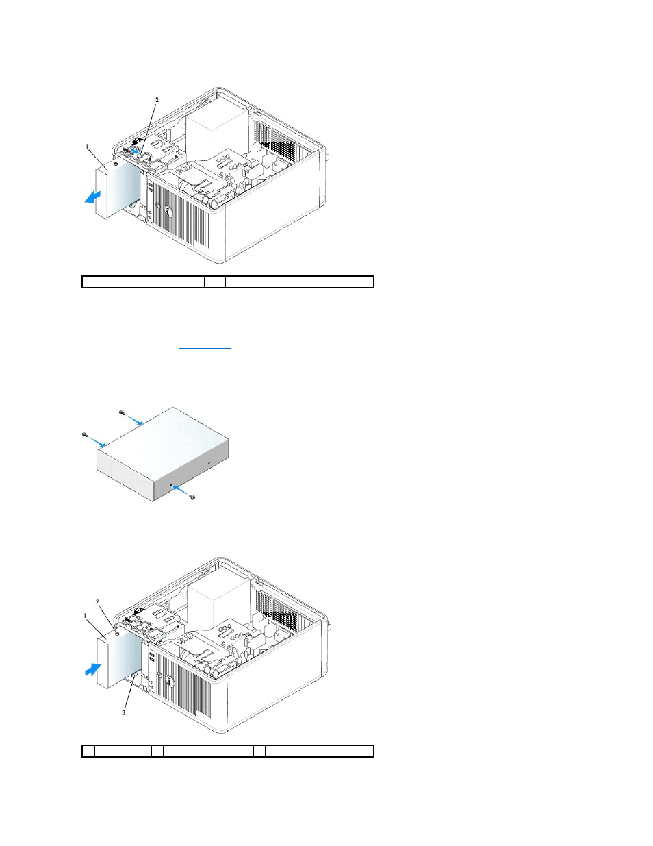 Installing an optical drive | Dell OptiPlex 745c (Early 2007) User Manual | Page 69 / 120