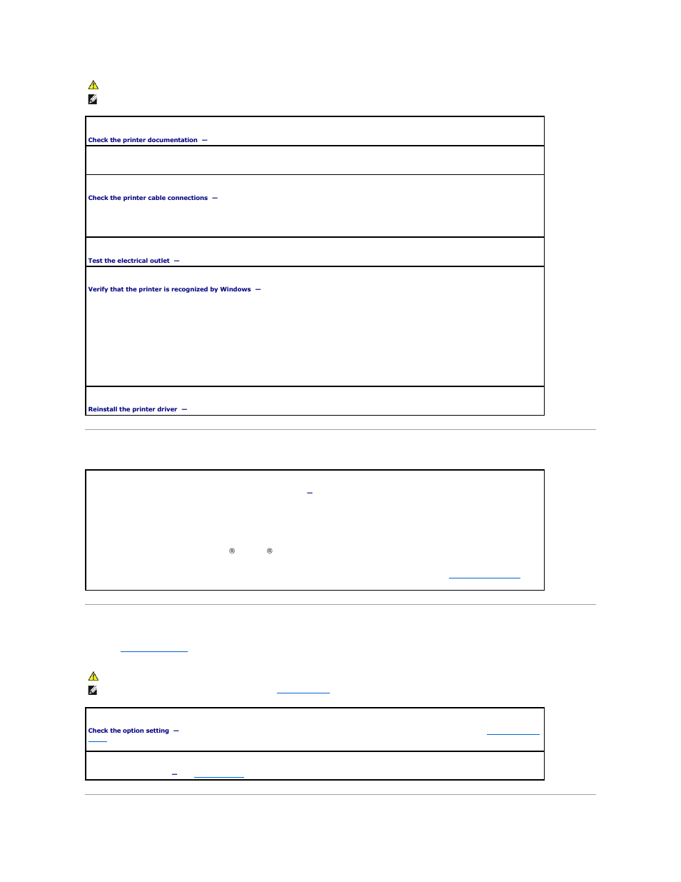 Restoring default settings, Serial or parallel device problems | Dell OptiPlex 745c (Early 2007) User Manual | Page 98 / 120