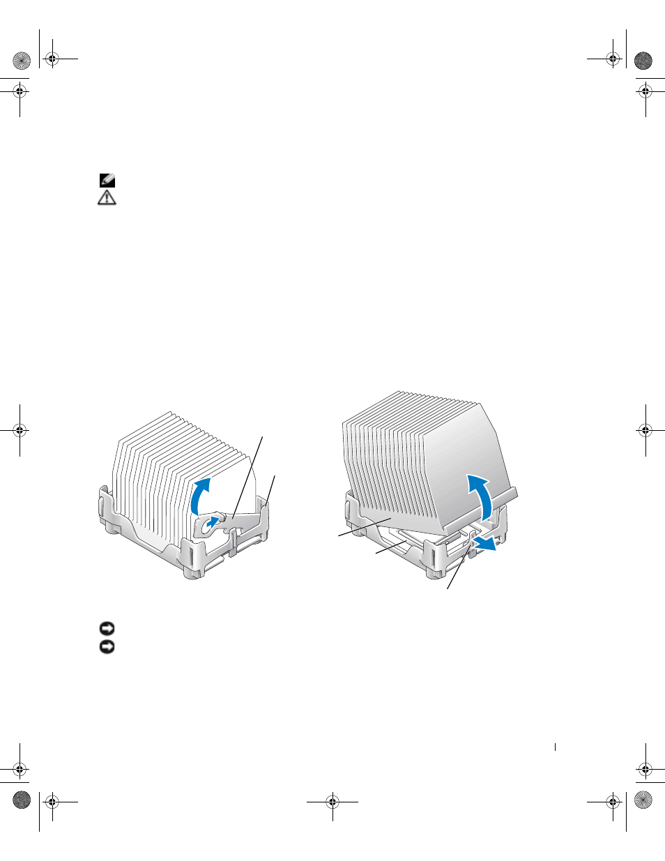 Removing the microprocessor, Removing the | Dell XPS/Dimension XPS User Manual | Page 109 / 148