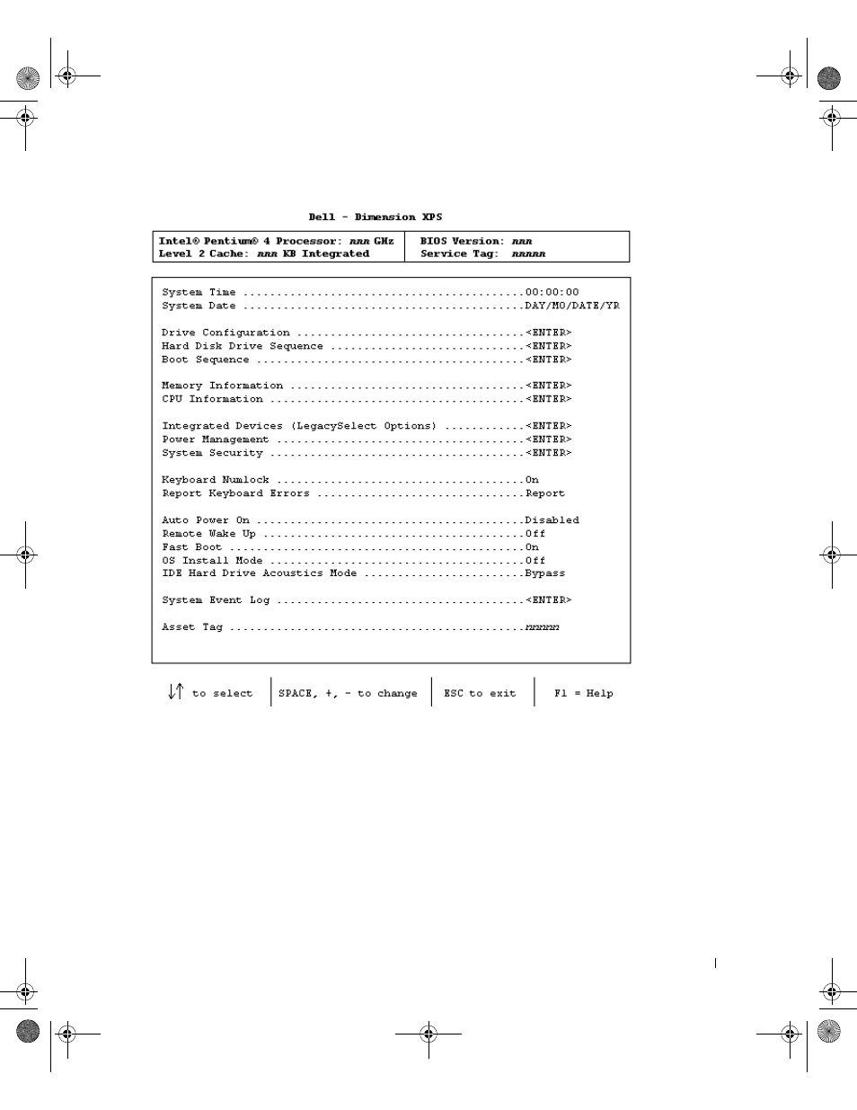 Viewing settings | Dell XPS/Dimension XPS User Manual | Page 125 / 148