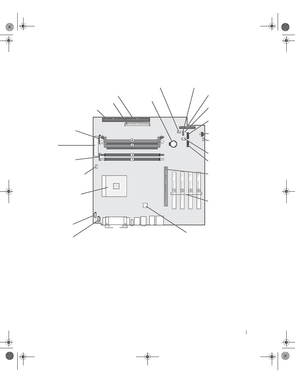 System board components | Dell XPS/Dimension XPS User Manual | Page 85 / 148