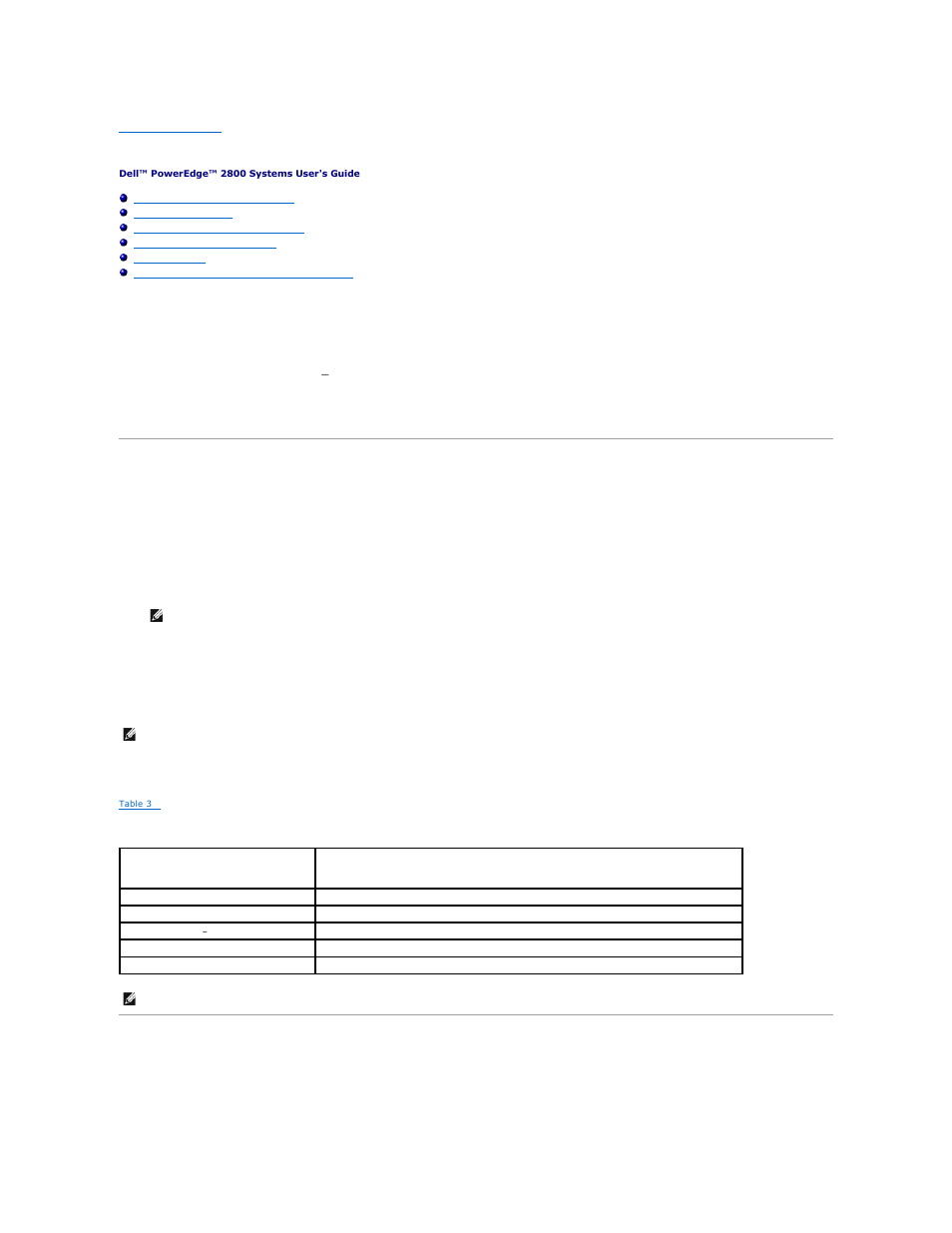Using the system setup program, Entering the system setup program, System setup options | Responding to error messages, Main screen | Dell PowerEdge 2800 User Manual | Page 17 / 30