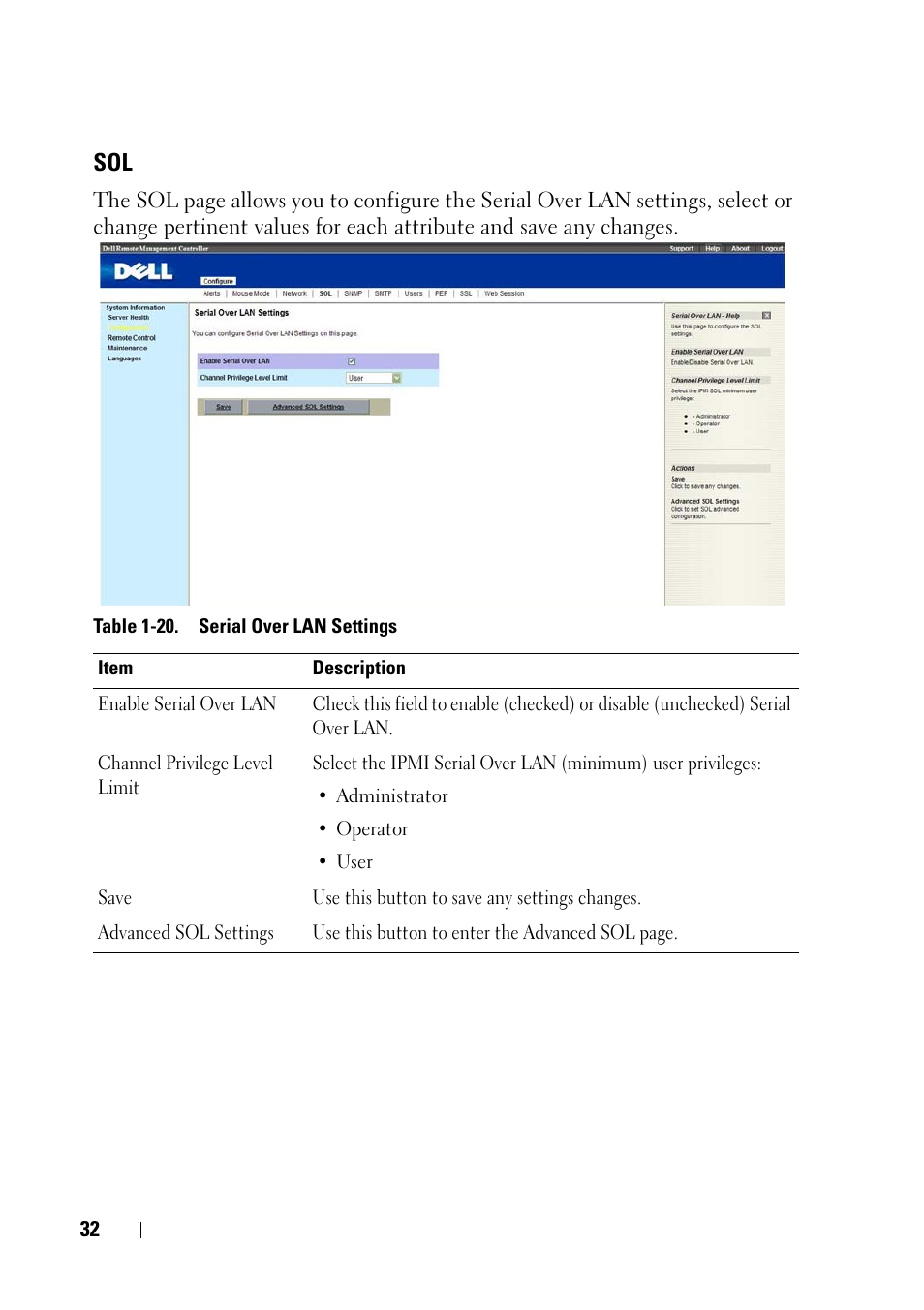 Dell PowerEdge C5220 User Manual | Page 32 / 60