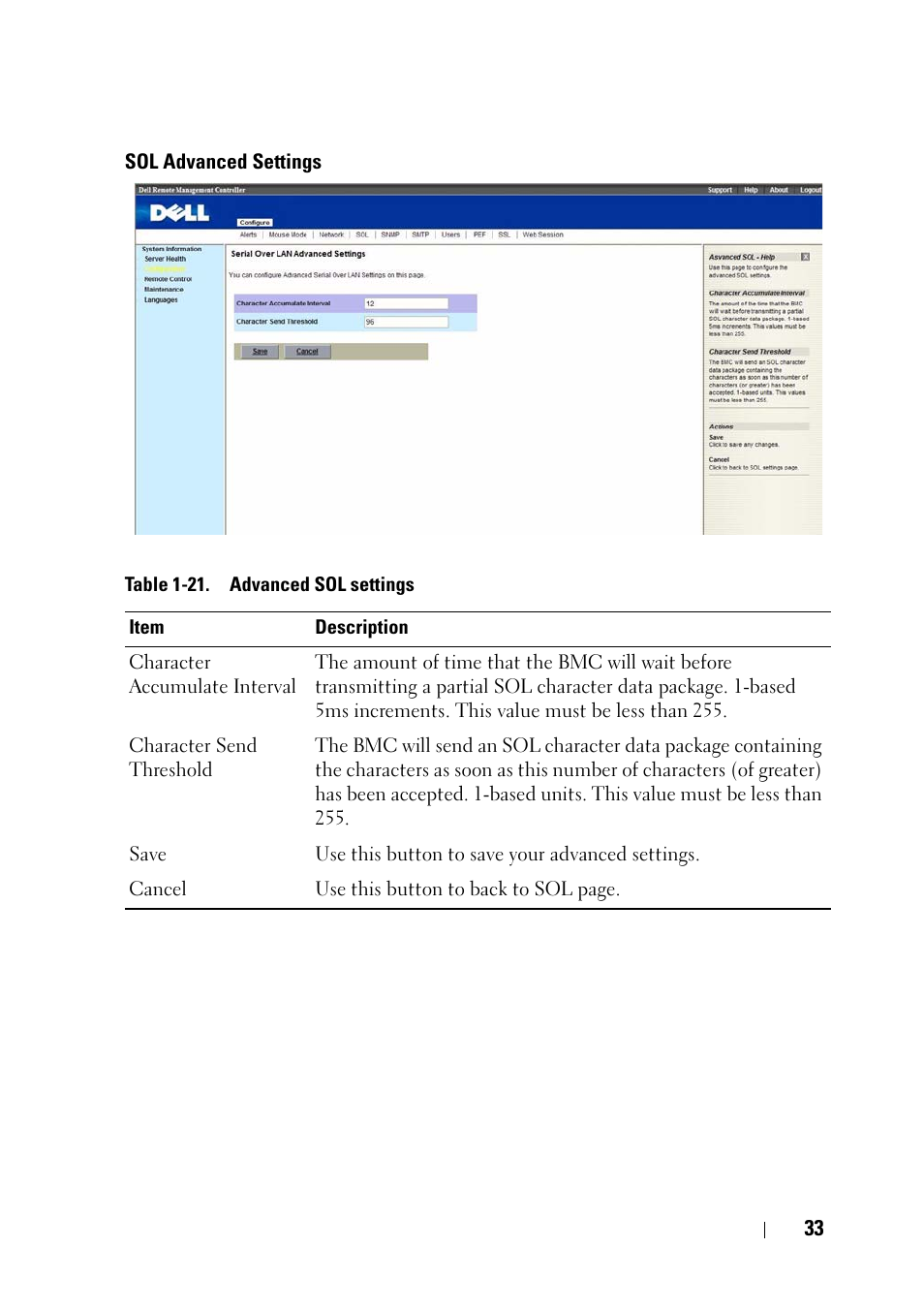 Dell PowerEdge C5220 User Manual | Page 33 / 60