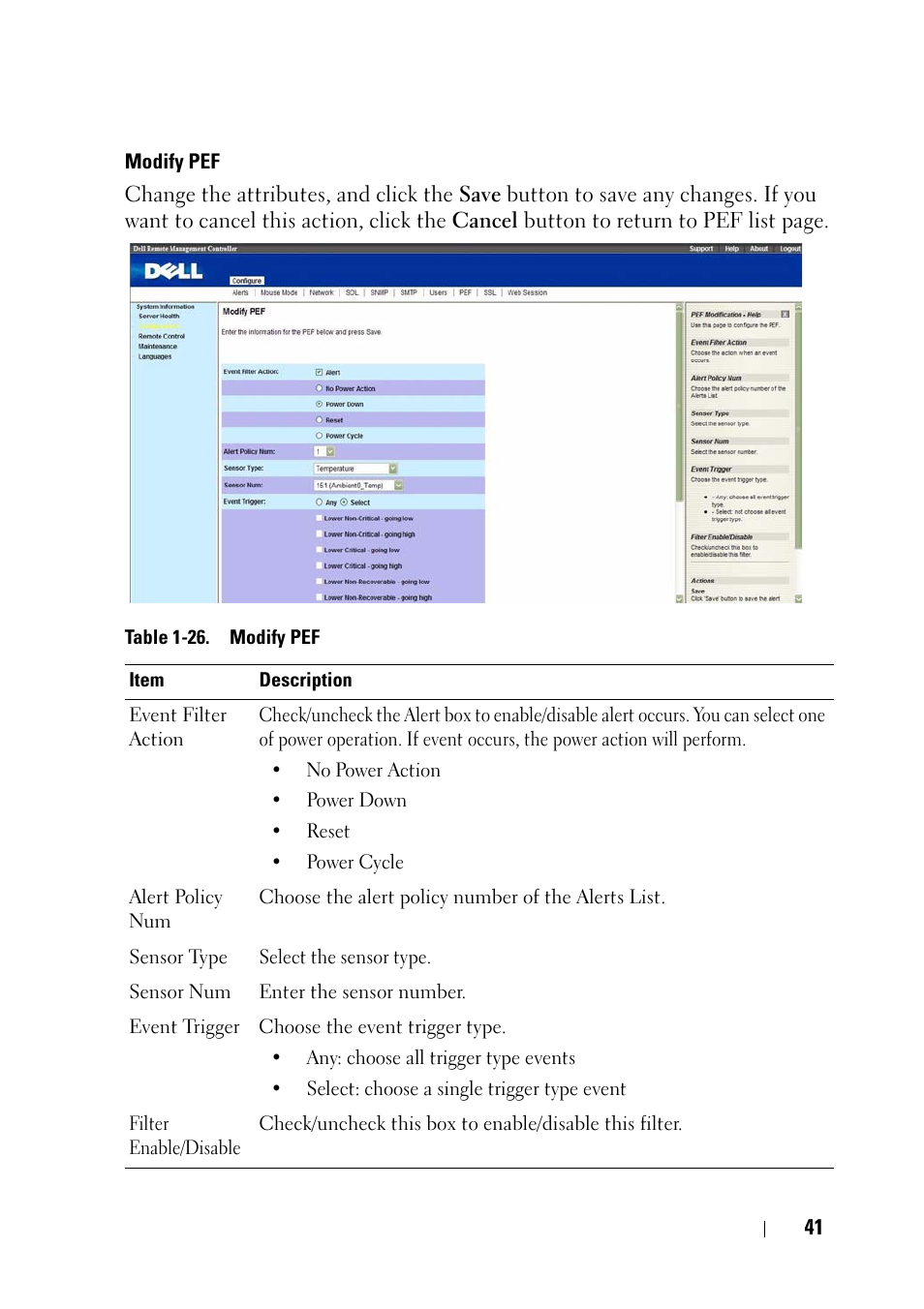 Dell PowerEdge C5220 User Manual | Page 41 / 60
