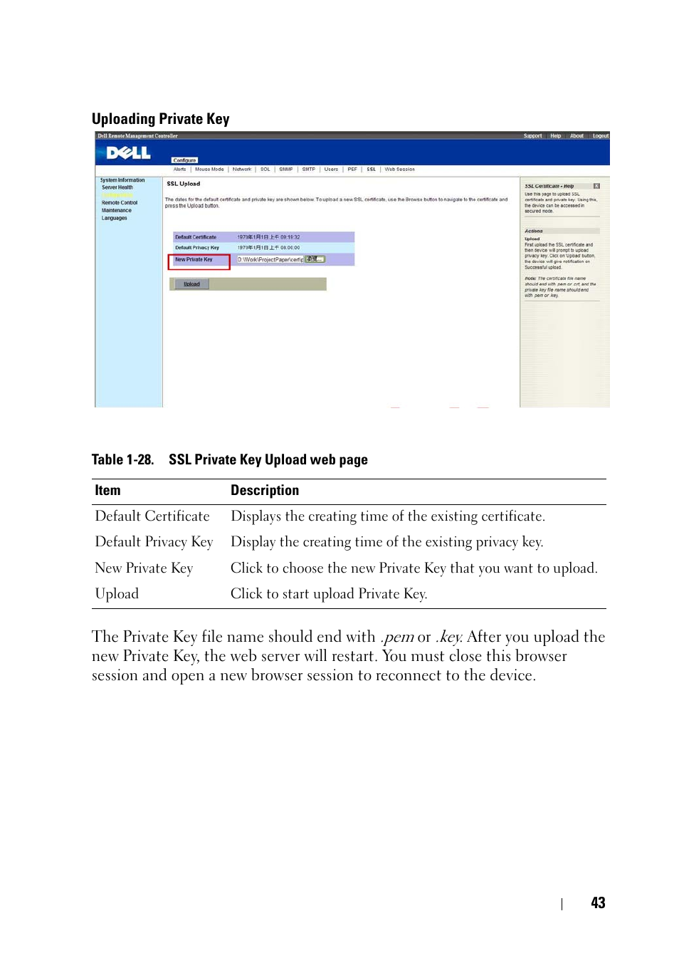 Dell PowerEdge C5220 User Manual | Page 43 / 60