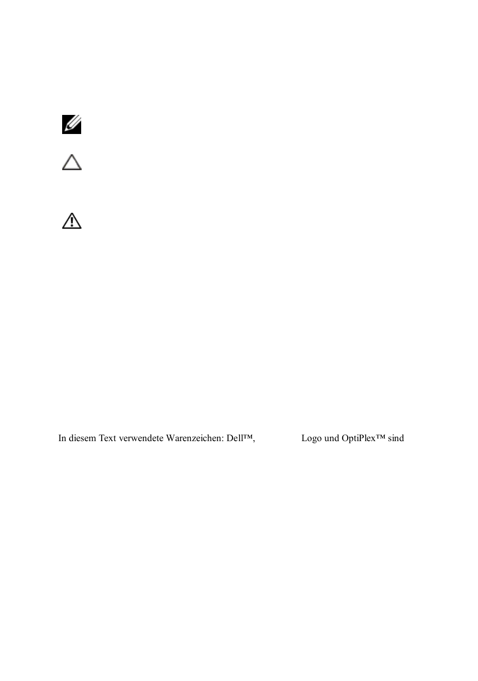 Hinweise, vorsichtshinweise und warnungen | Dell OptiPlex FX130 (Mid 2011) User Manual | Page 18 / 144