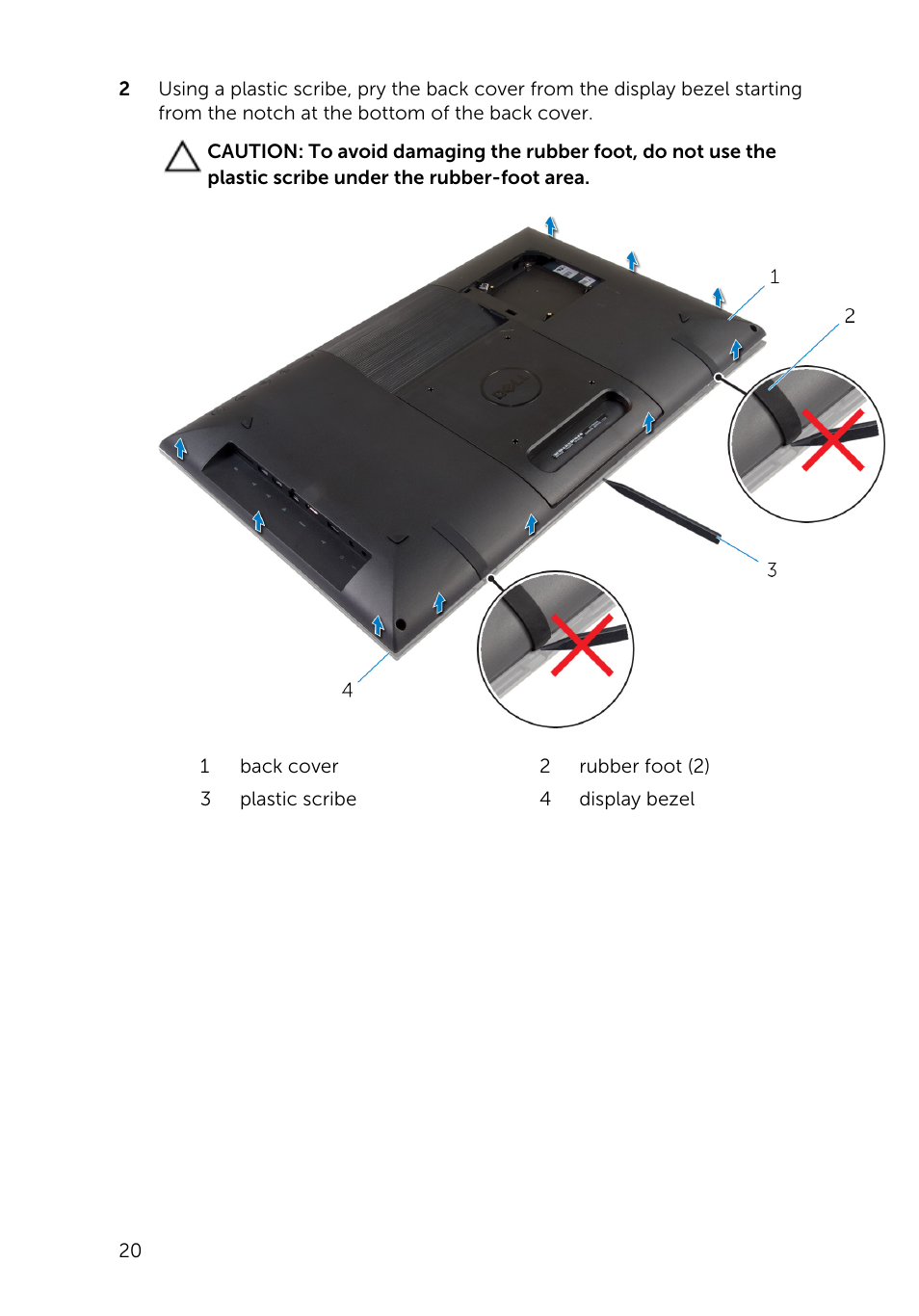 Dell Inspiron 20 (3043, Mid 2014) User Manual | Page 20 / 76