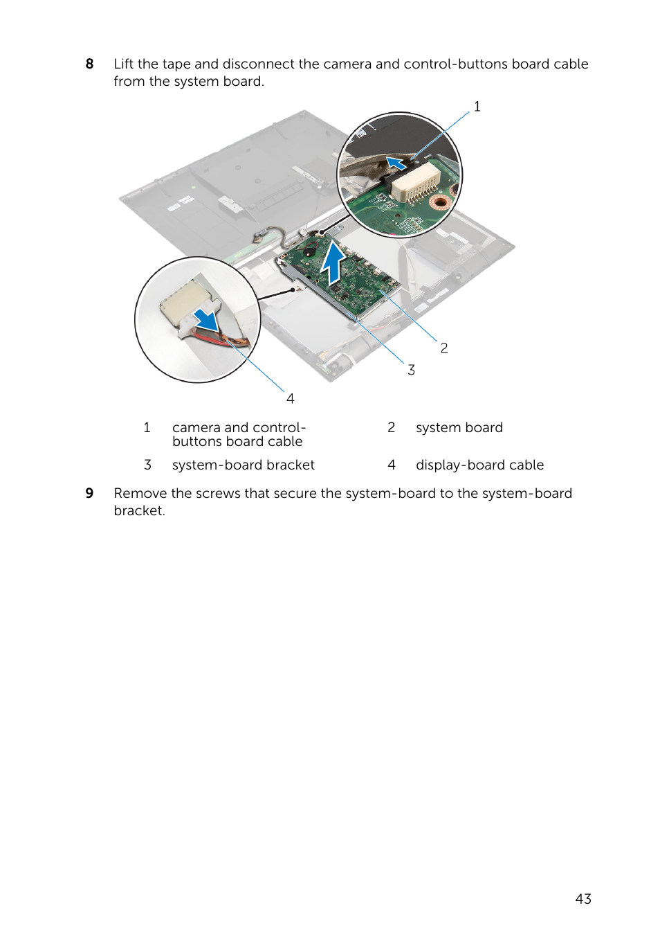 Dell Inspiron 20 (3043, Mid 2014) User Manual | Page 43 / 76