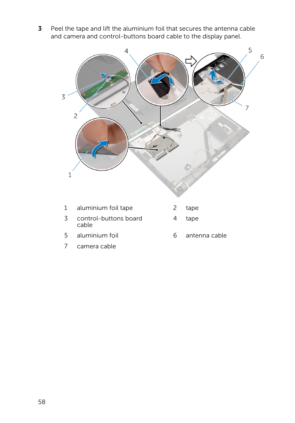 Dell Inspiron 20 (3043, Mid 2014) User Manual | Page 58 / 76