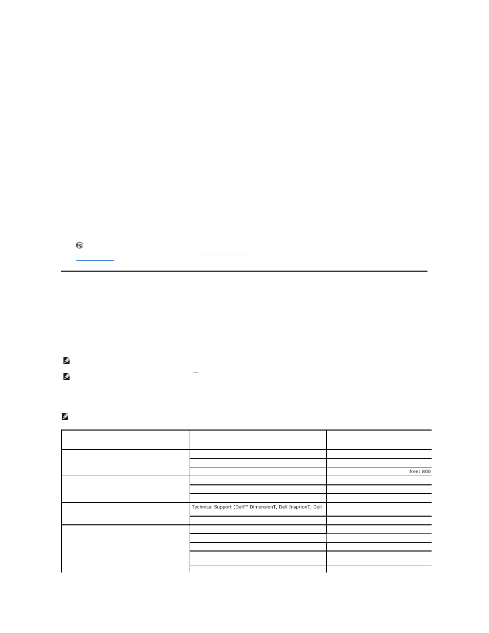 Contacting dell | Dell 2007FP Monitor User Manual | Page 12 / 43