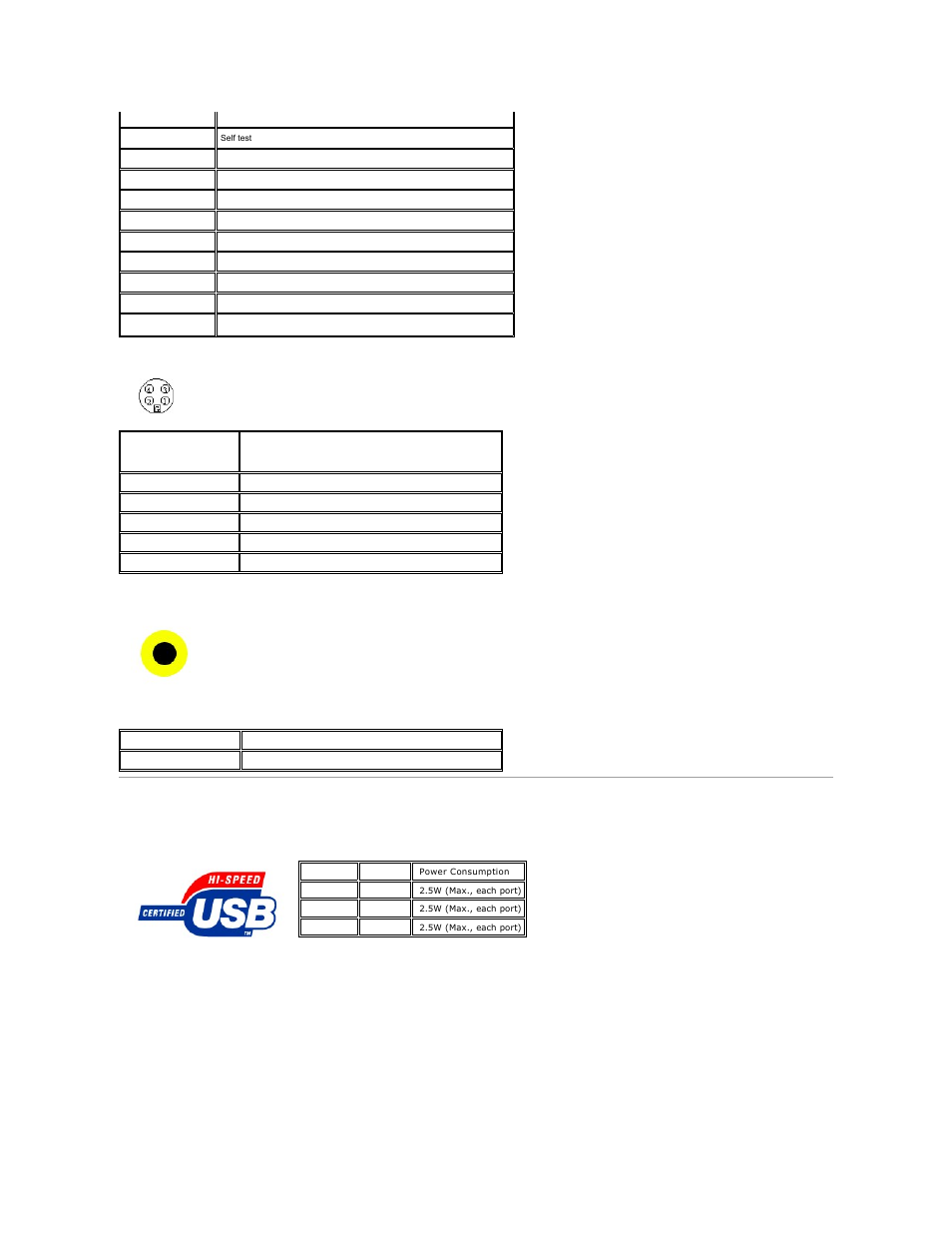 Universal serial bus (usb) interface | Dell 2007FP Monitor User Manual | Page 8 / 43