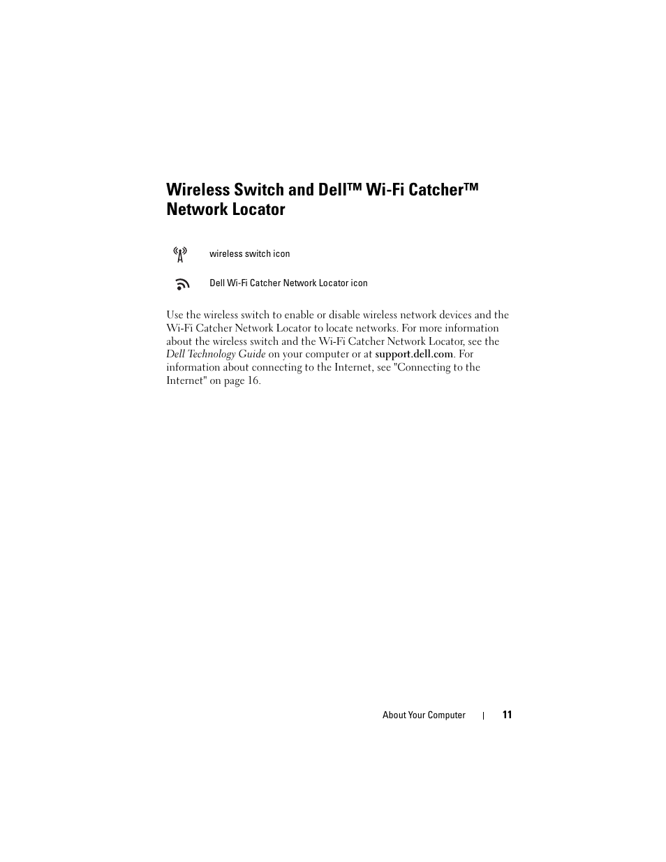 Dell Precision M4400 (Mid 2008) User Manual | Page 11 / 72