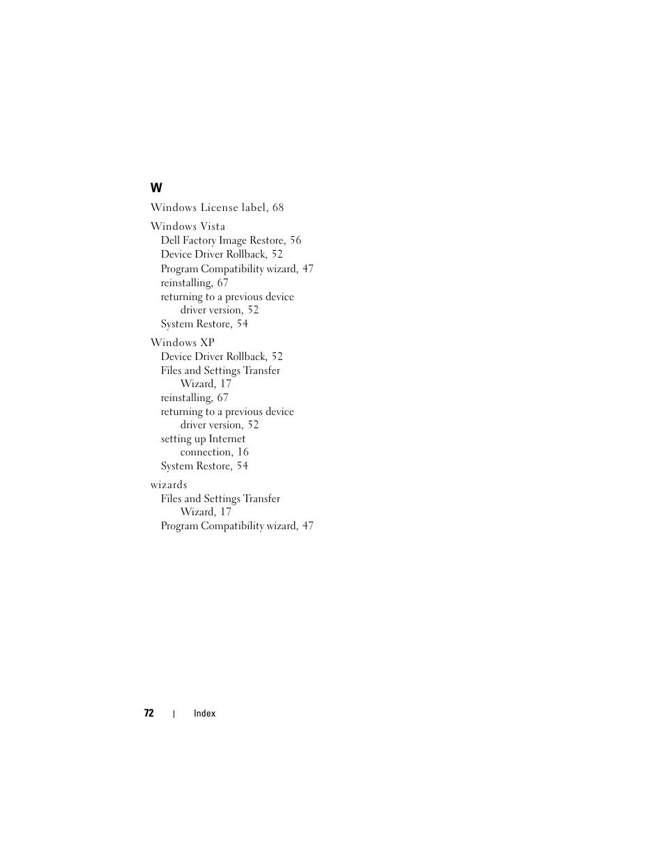Dell Precision M4400 (Mid 2008) User Manual | Page 72 / 72