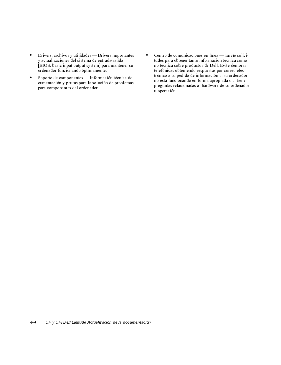 Dell Latitude Cpi User Manual | Page 16 / 20