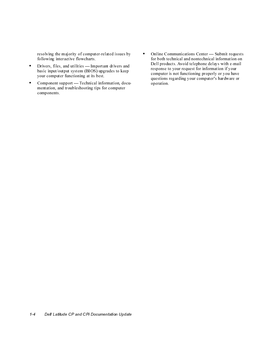 Dell Latitude Cpi User Manual | Page 4 / 20