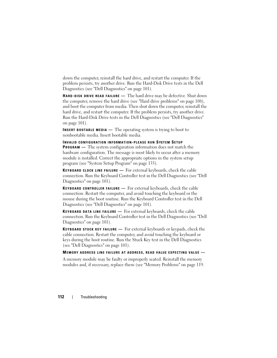 Dell Latitude D630 User Manual | Page 112 / 218