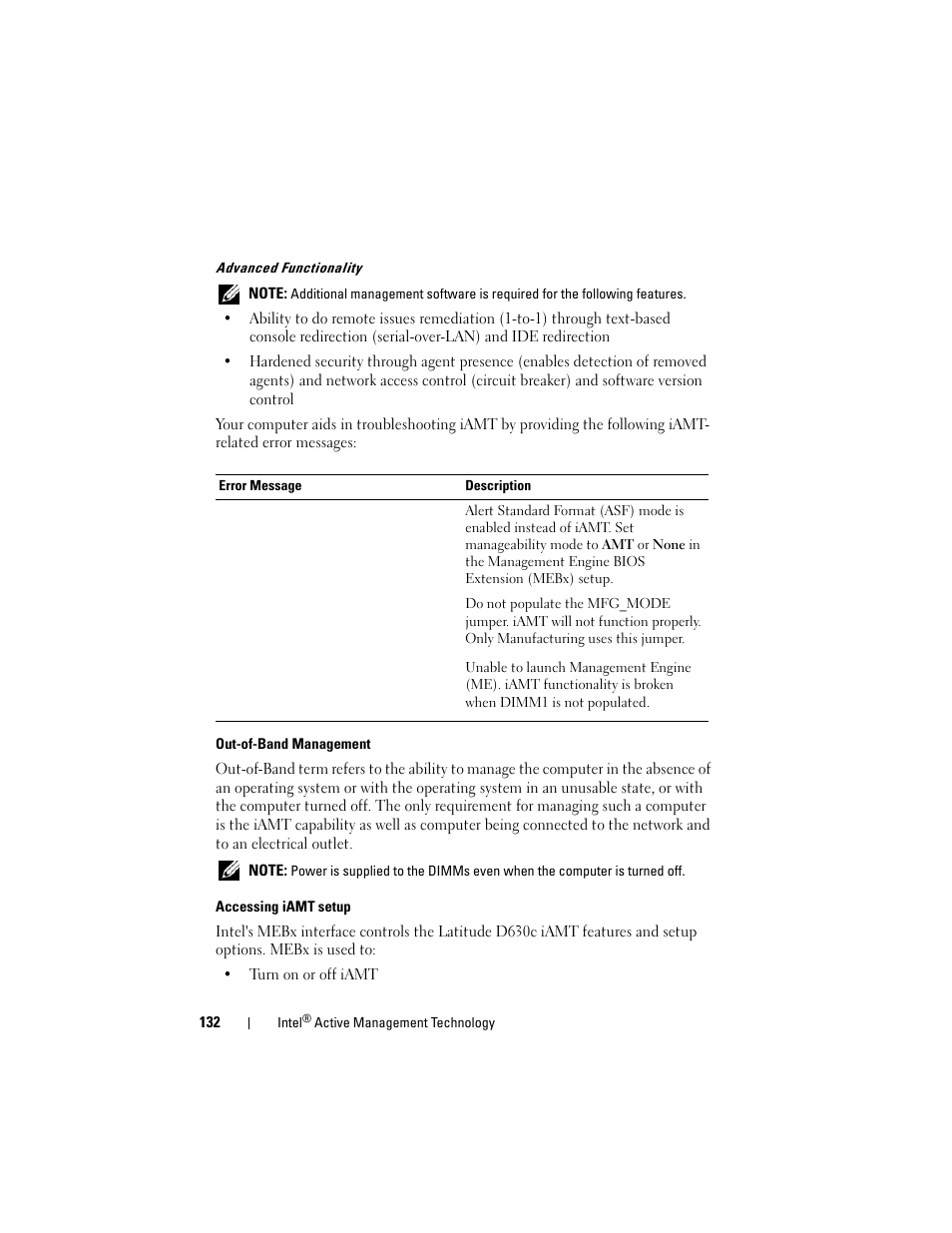 Dell Latitude D630 User Manual | Page 132 / 218