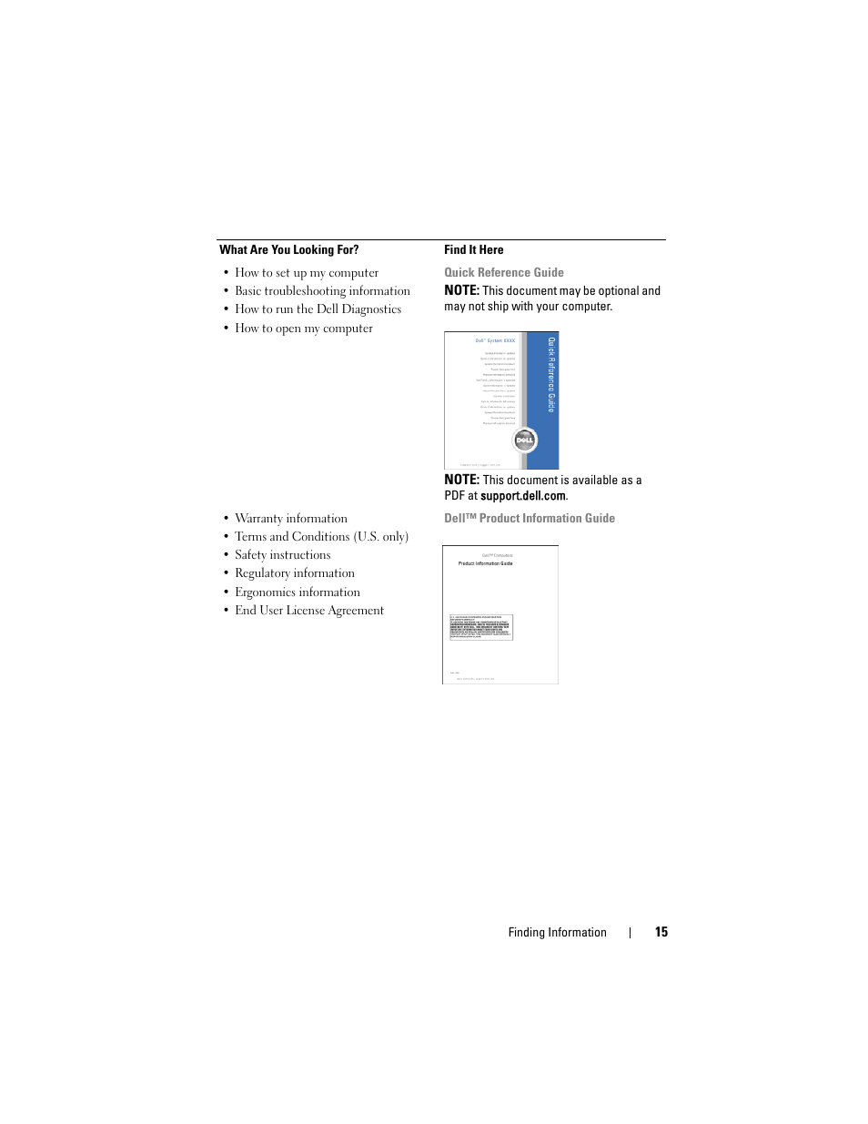 Dell Latitude D630 User Manual | Page 15 / 218