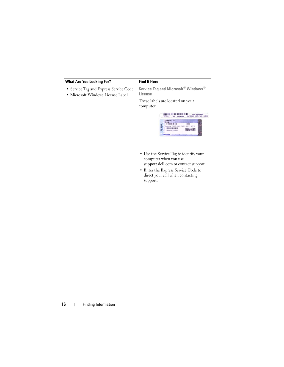 Dell Latitude D630 User Manual | Page 16 / 218