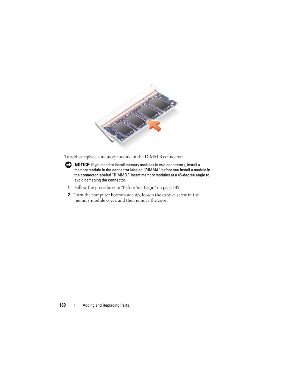 Dell Latitude D630 User Manual | Page 160 / 218