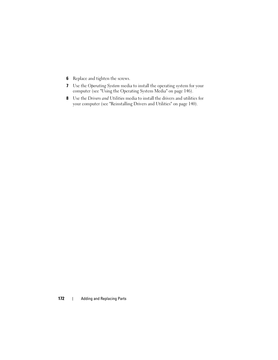 Dell Latitude D630 User Manual | Page 172 / 218