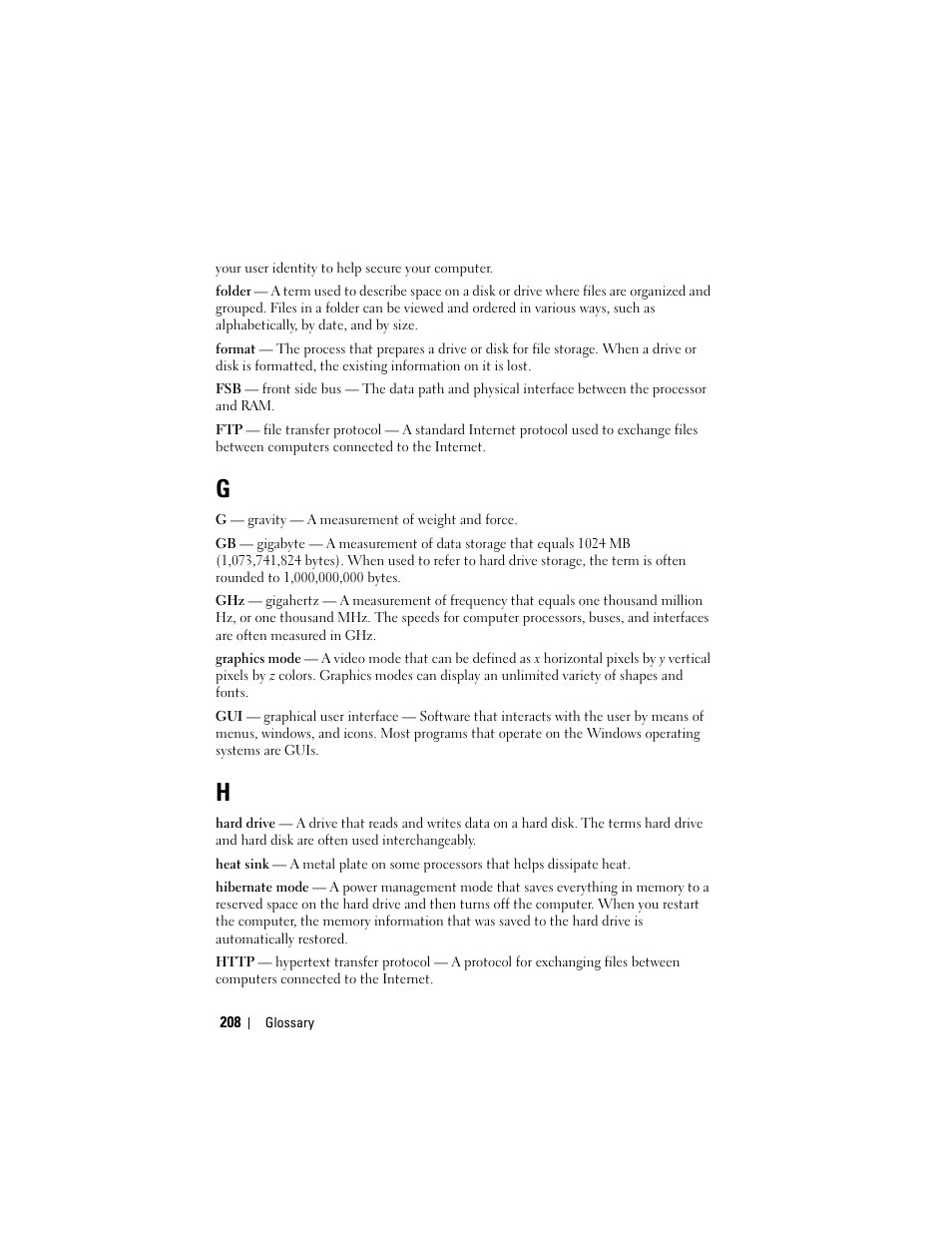 Dell Latitude D630 User Manual | Page 208 / 218