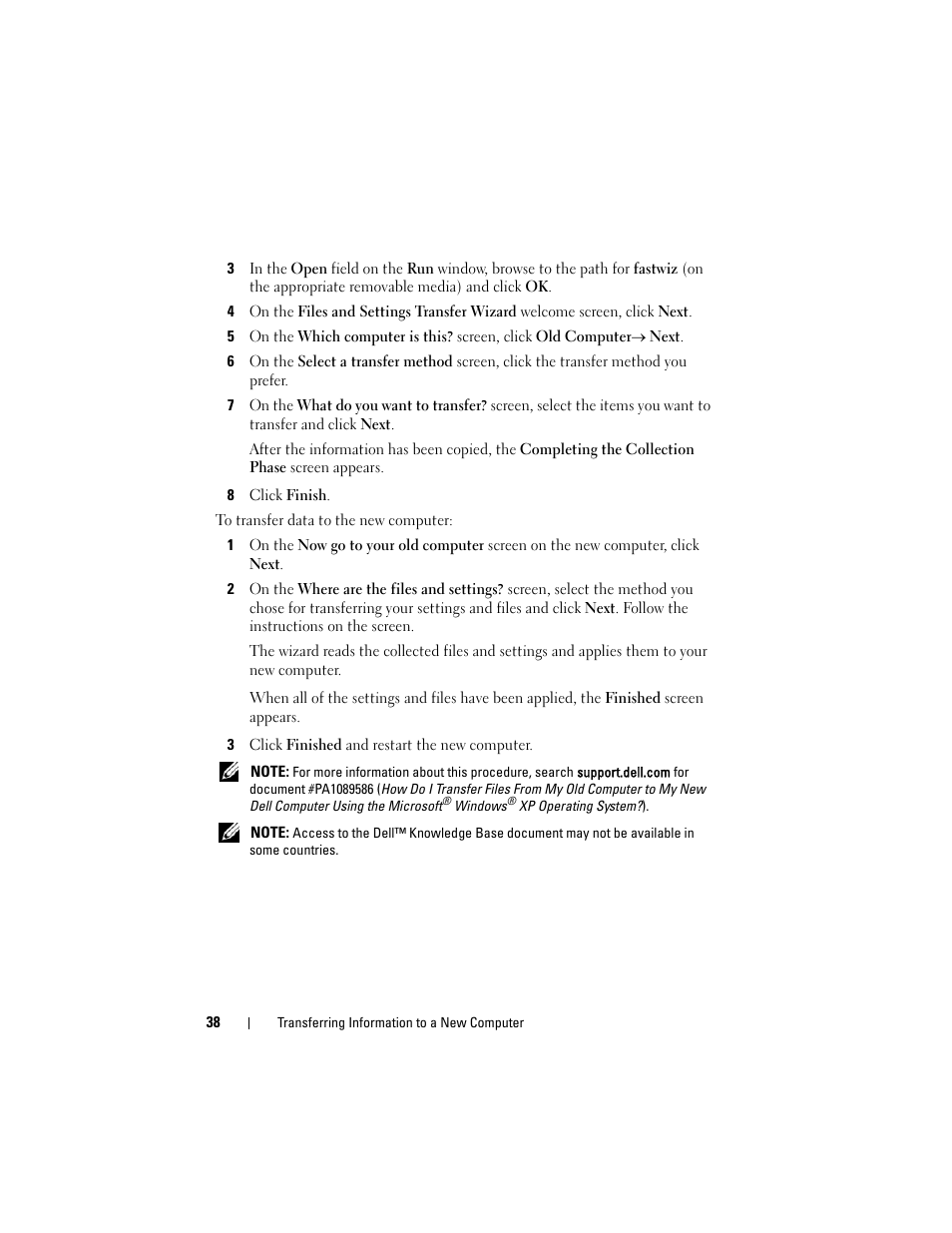 Dell Latitude D630 User Manual | Page 38 / 218