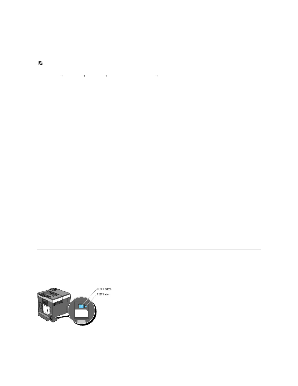 Using the reset button, Verify the ip settings | Dell 2130cn Color Laser Printer User Manual | Page 141 / 204