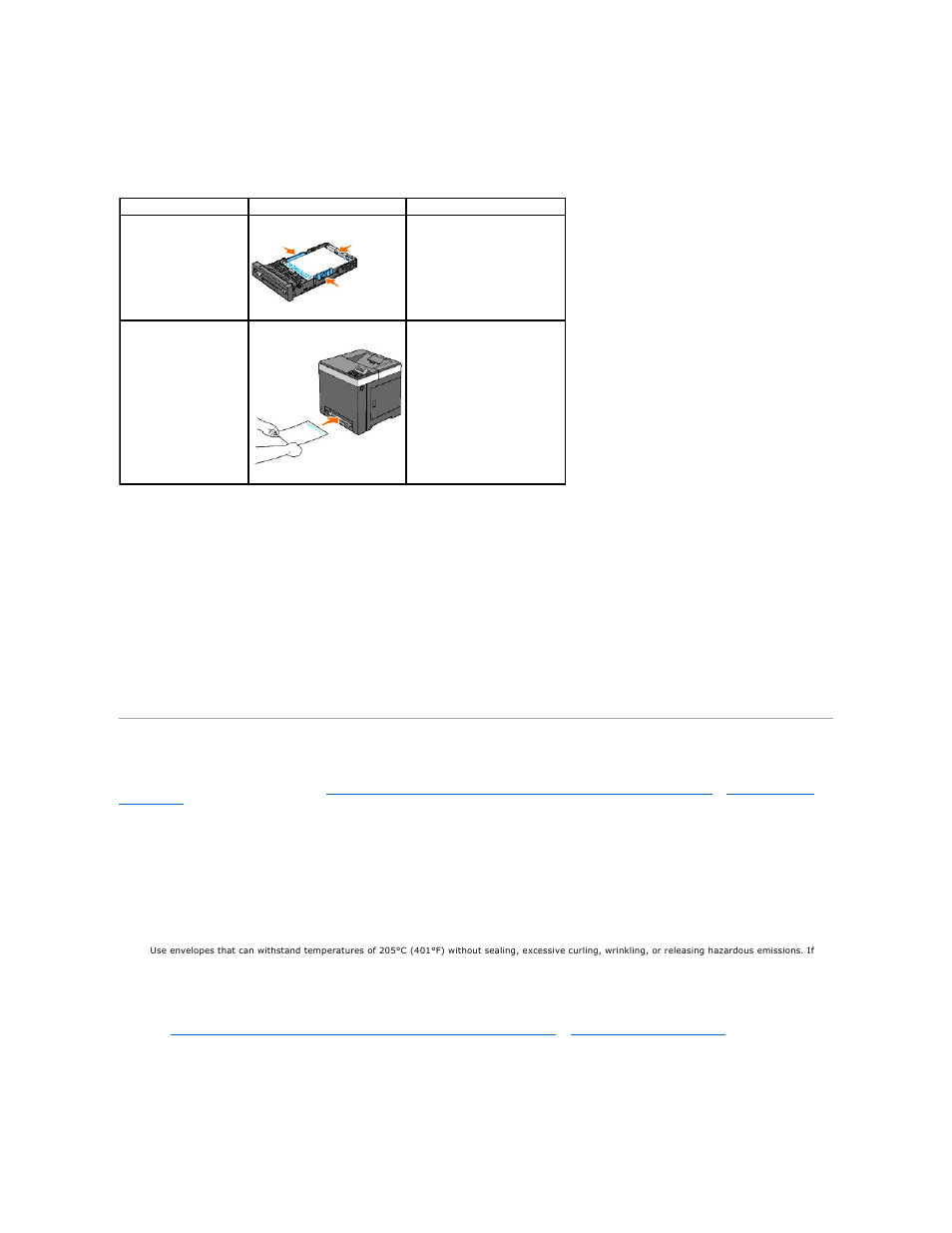 Envelopes, Printing on letterhead, Selecting pre-punched paper | Dell 2130cn Color Laser Printer User Manual | Page 4 / 204