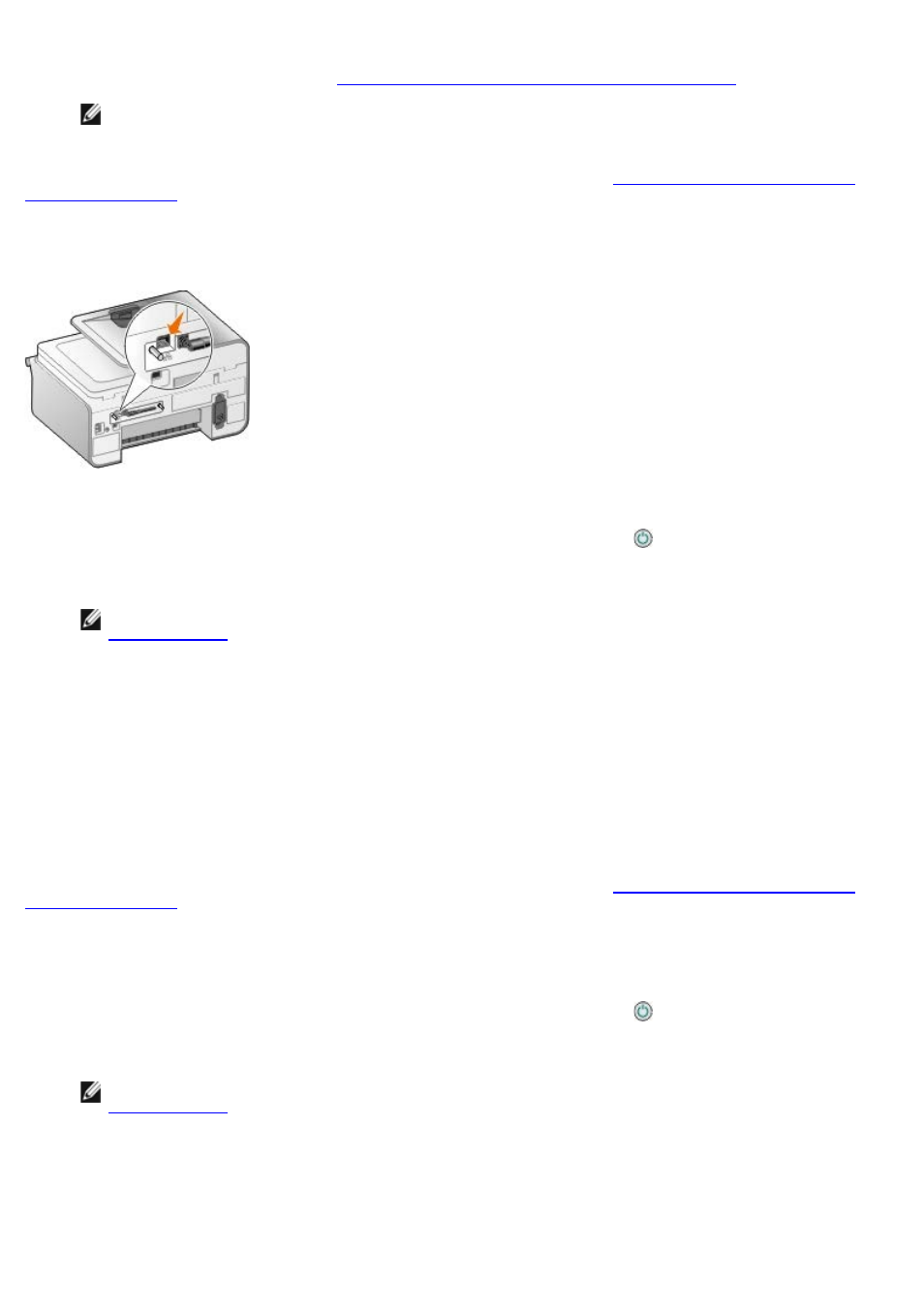 Setting up the printer using advanced setup | Dell 966w All In One Wireless Photo Printer User Manual | Page 59 / 135