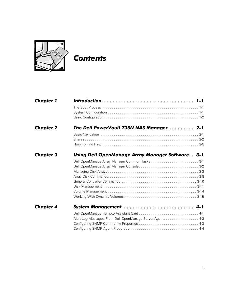 Dell PowerVault 735N (Rackmount NAS Appliance) User Manual | Page 7 / 92