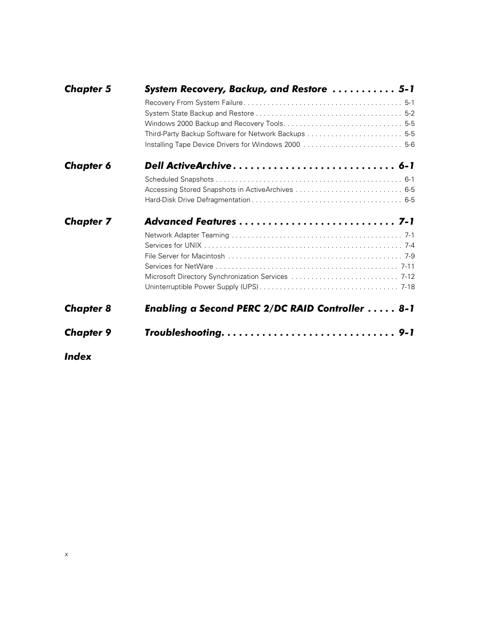 Dell PowerVault 735N (Rackmount NAS Appliance) User Manual | Page 8 / 92