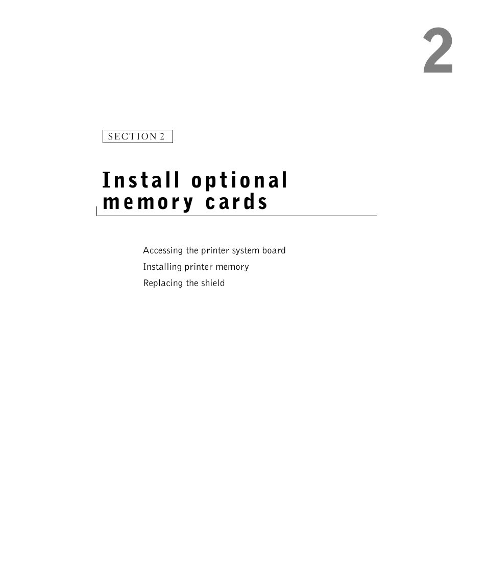 Install optional memory cards, Install optional memor y cards | Dell M5200 Medium Workgroup Mono Laser Printer User Manual | Page 27 / 100