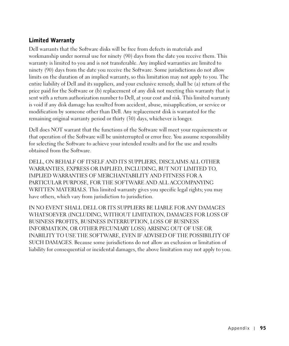 Dell M5200 Medium Workgroup Mono Laser Printer User Manual | Page 95 / 100