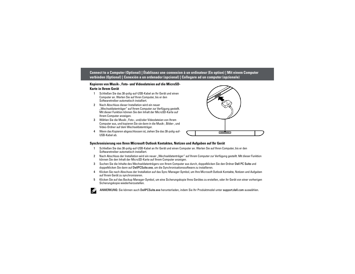 Dell STREAK mobile User Manual | Page 16 / 26