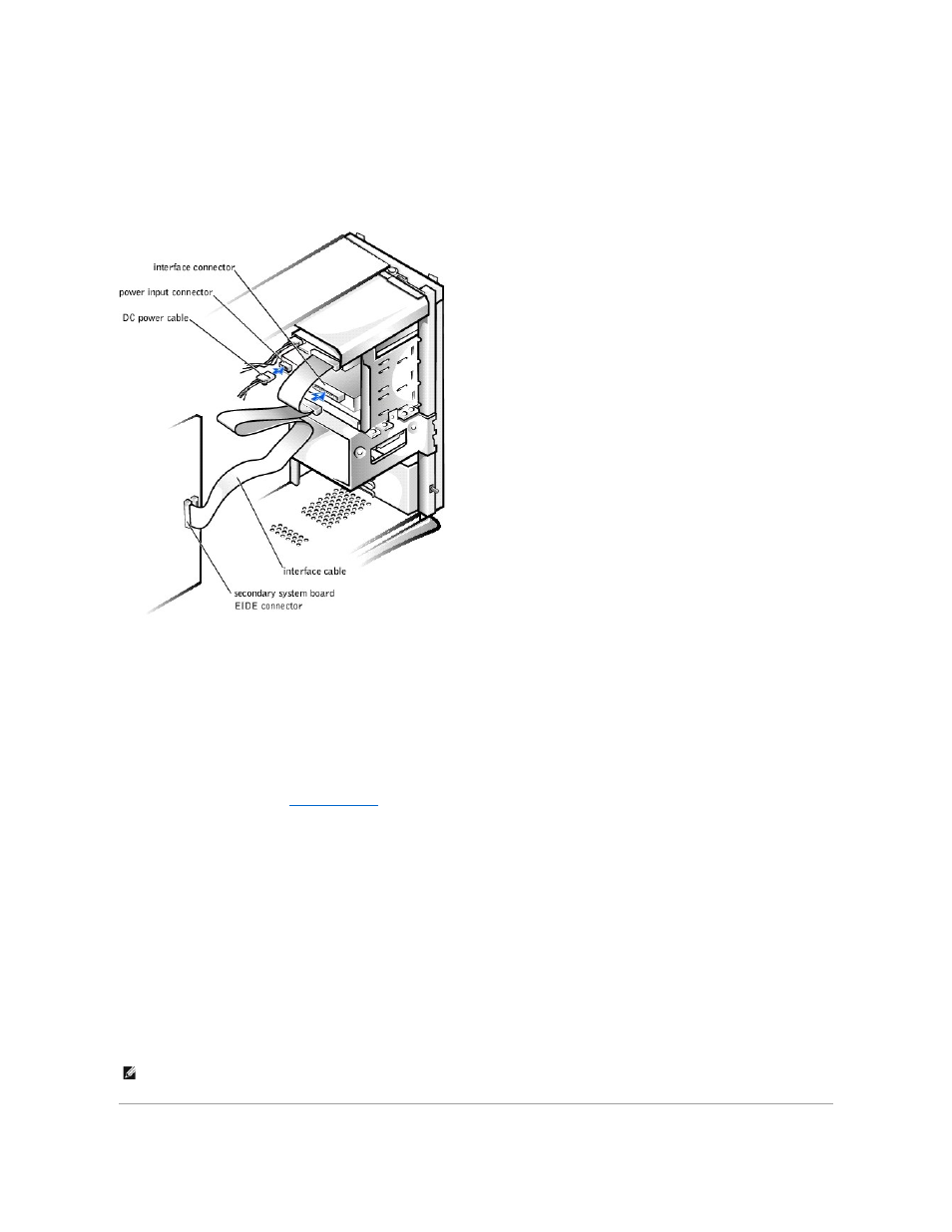 Attaching drive cables | Dell OptiPlex GX400 User Manual | Page 15 / 47