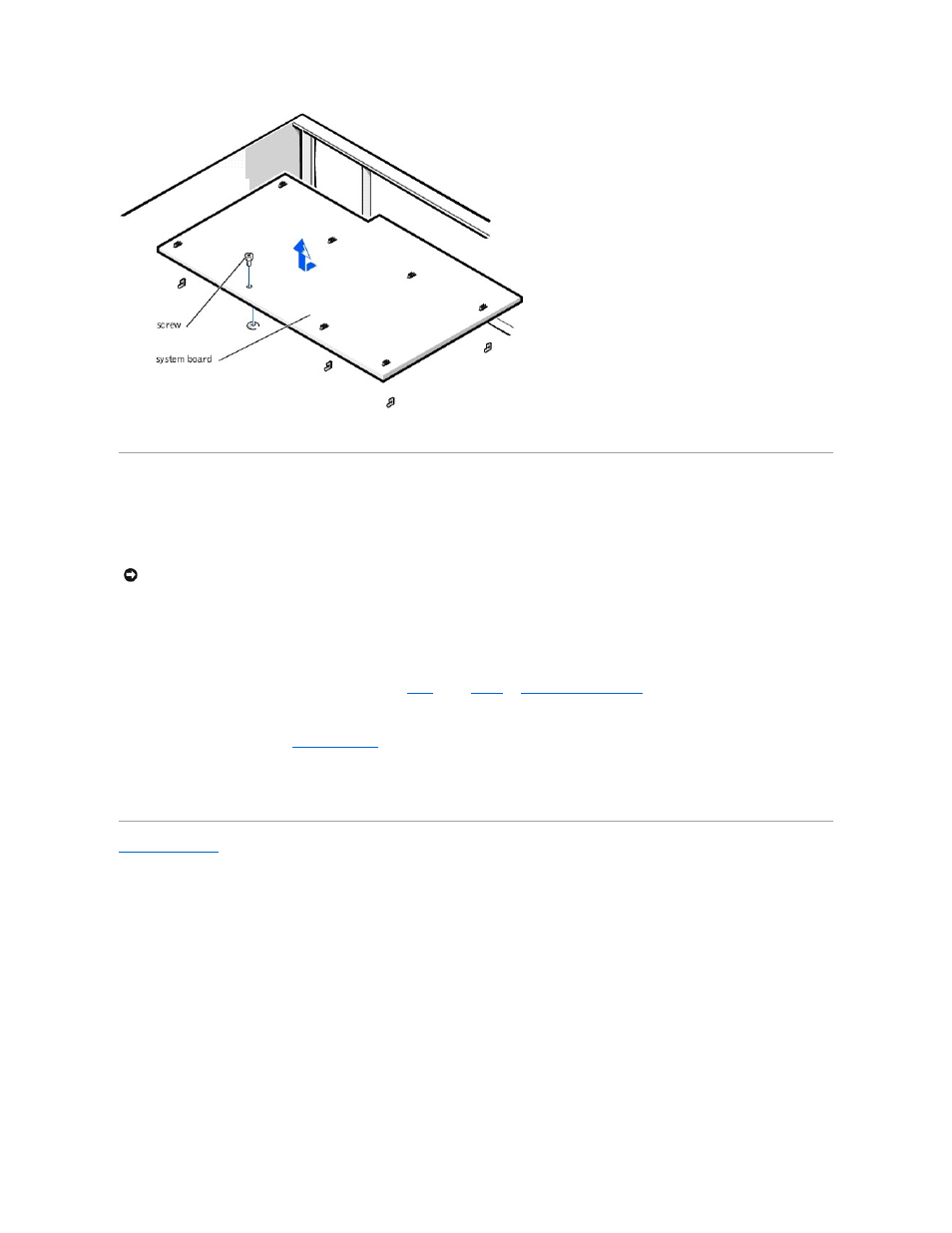 Replacing the system board | Dell OptiPlex GX400 User Manual | Page 41 / 47