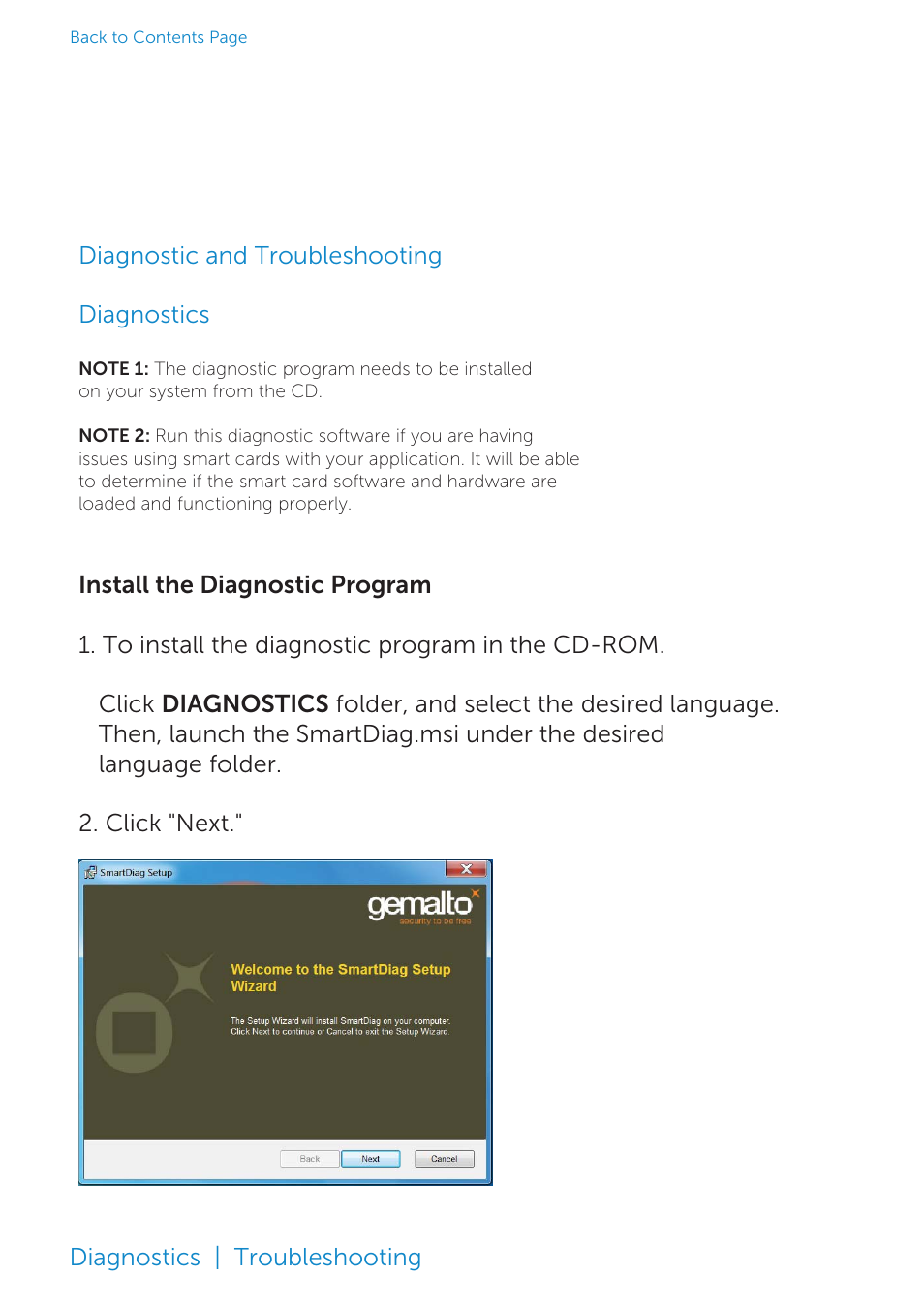 Diagnostic and troubleshooting / diagnostics, Troubleshooting | Dell Smartcard Keyboard KB813 User Manual | Page 36 / 46