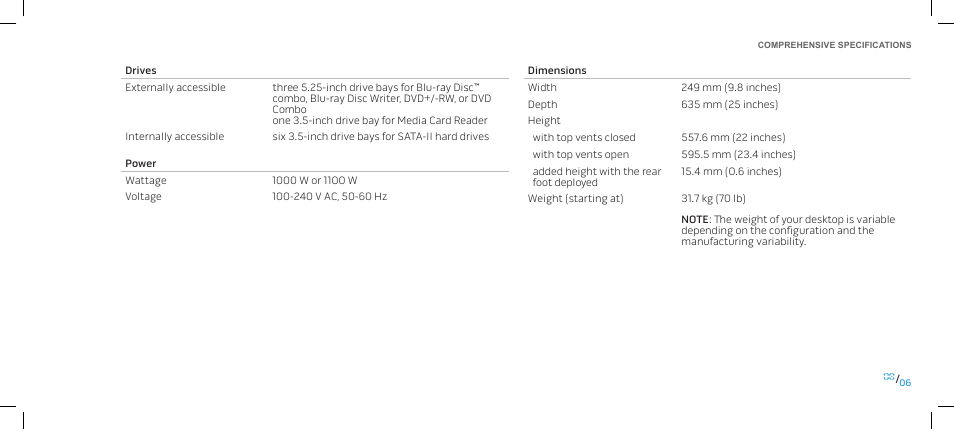 Dell Alienware Area 51 (Late 2009) User Manual | Page 6 / 7