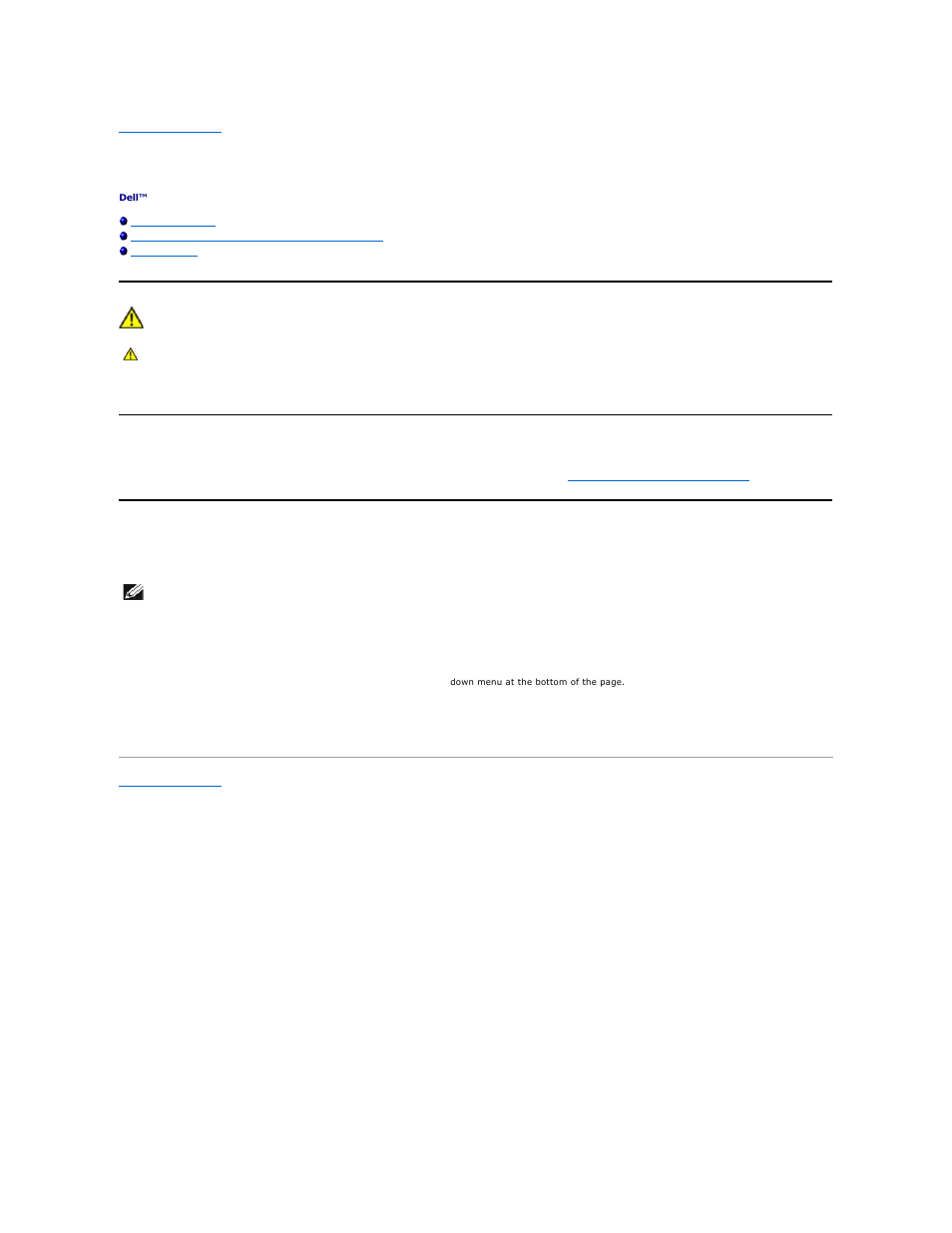 Appendix, Caution: safety instructions, Contacting dell | Dell SP2009WFP Monitor User Manual | Page 11 / 34