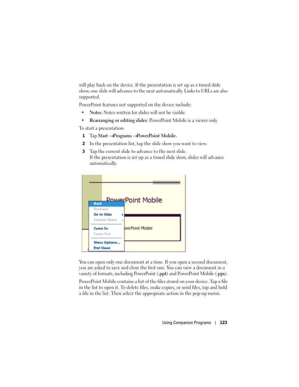 Dell X50 Upgrade User Manual | Page 123 / 170